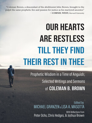 cover image of Our Hearts Are Restless Till They Find Their Rest in Thee